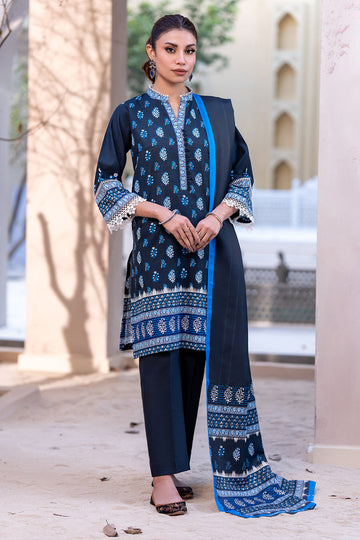 Zellbury Shirt Shalwar Dupatta - 0519 Online Shopping
